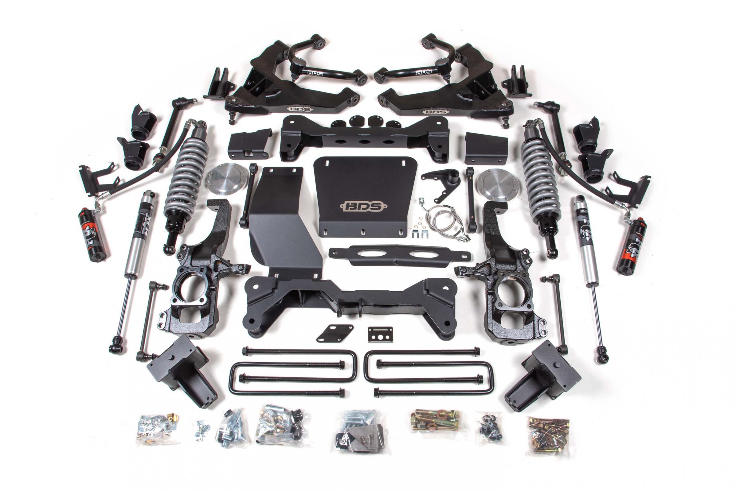6.5 Inch Lift Kit FOX 2.5 Coil-Over Conversion Silverado/Sierra 2500HD ...