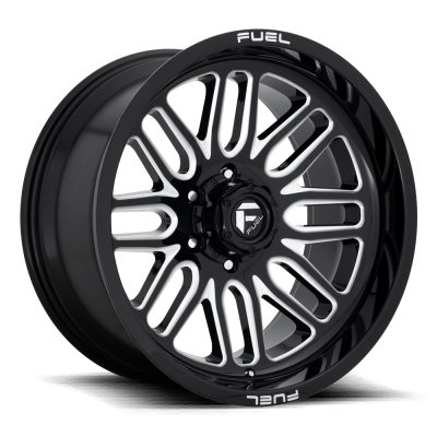 Aluminum Wheels 20X10 Ignite D662 5 On 127 Gloss Black Milled 78.1 Bore -18 Offset Fuel Off Road Wheels