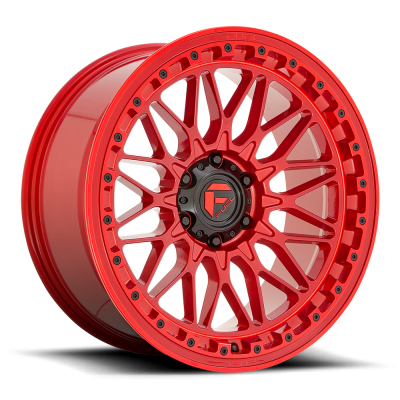 Aluminum Wheels 20X9 Trigger D758 5 On 127 Candy Red 71.5 Bore 1 Offset Fuel Off Road Wheels