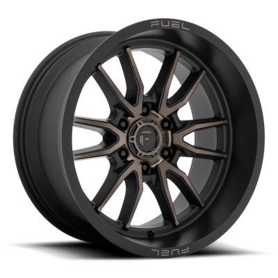 Aluminum Wheels 20X10 Clash 6 D762 6 On 135 Matte Black Double Dark Tint 87.1 Bore -18 Offset Multi Spoke Fuel Off Road Wheels