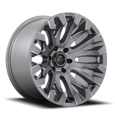 Aluminum Wheels 20X10 Quake D830 5 On 127 Platinum Gray 71.5 Bore -18 Offset Fuel Off Road Wheels
