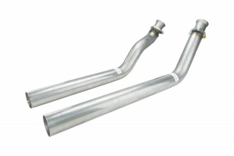 Exhaust Manifold Down Pipe 64-81 Chevy Small Block 3 Bolt Hardware Not Incl Natural 409 Stainless Steel Pypes Exhaust