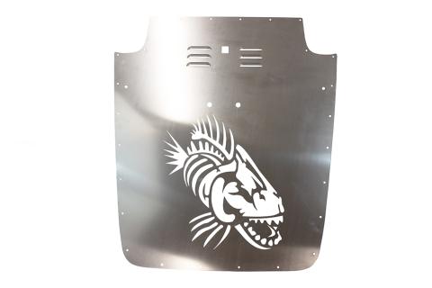 Jeep TJ Hood Louver Raw Unpainted 97-02 Wrangler TJ Fishbone Offroad