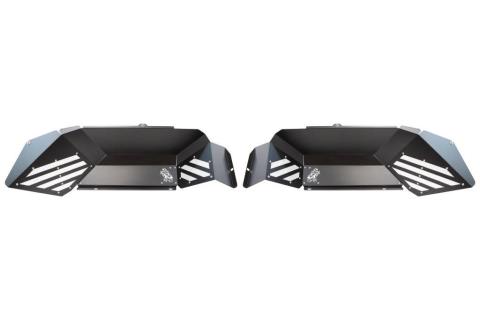 Gladiator Rear JT Black Aluminum Inner Fenders For 2020 Pres JT Gladiator Fishbone Offroad