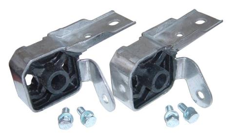 Exhaust Muffler Hanger Kit 05-10 Mustang Hardware Incl Natural Finish 304 Stainless Steel Pypes Exhaust