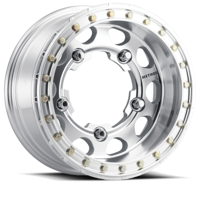 Aluminum Wheels 17x8 Buggy Beadlock MR103 Bolt Pattern 5 On 205 Offset 0 Lip Size 2.76 Raw Machined Method