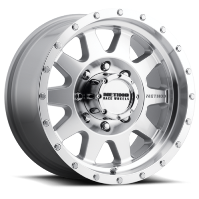 Aluminum Wheels 18x9 The Standard MR301 Bolt Pattern 8 On 170 Offset 18 Lip Size 2.68 Machined SL Clear Coat Method