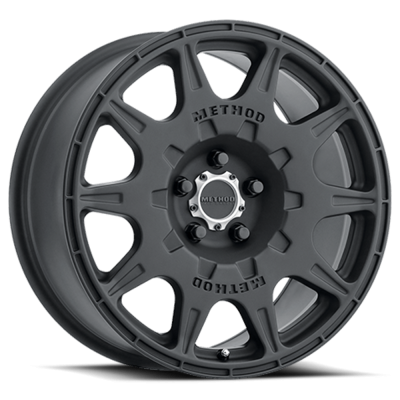 Aluminum Wheels 18x8 Rally MR502 Bolt Pattern 5 On 114.3 Offset 38 Lip Size 0 Matte Black MB Method