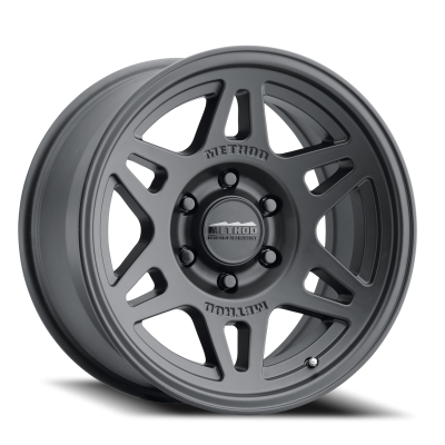 Aluminum Wheels 18x9 Bead Grip MR706 Bolt Pattern 6 On 135 Offset 18 Black BK Method