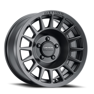 Aluminum Wheels 17x7.5 Bead Grip MR707 Bolt Pattern 5 On 130 Offset 50 Lip Size 0 Matte Black MB Method