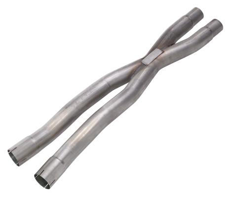 2015-2024 Mustang Resonator Delete X-Pipe Exhaust Kit 409 Stainless Pypes Performance Exhaust