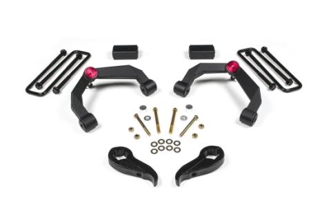11-19 Silverado/Sierra 2500HD/3500HD 3 Inch UCA Lift Without Overloads No Shocks Zone Offroad