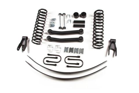 84-01 Jeep Cherokee XJ 4.5 Inch Coil Spring Lift Kit With Chrysler Axle No Shocks Zone Offroad