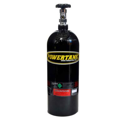 CO2 Back Up Bottle 5 LB Powdercoat Black Bottle Only Power Tank