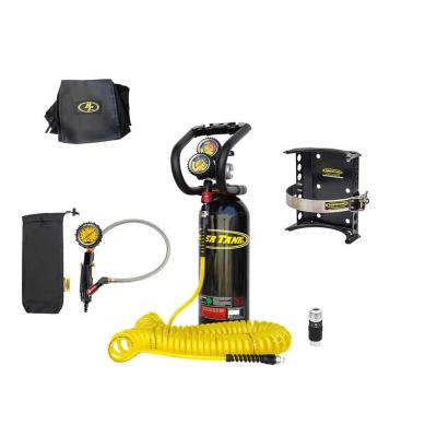 CO2 Tank 5 Lb Power Tank Package B System 250 PSI Black Power Tank