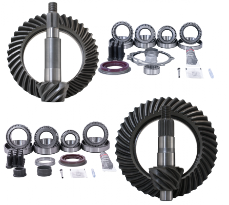 1-Ton Axle Swap 4.56 Ratio GM 14-Bolt 1999-07-Dana 60 Gear Package Revolution Gear