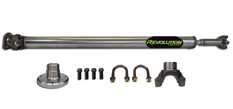 Jeep Gladiator JT Rear 1-Piece 1350 CV Driveshaft Revolution Gear and Axle