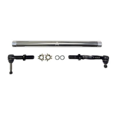 Heavy Duty Poished Aluminum Drag Link Assembly Fits: 05-16 F250/F350 Super Duty Apex Chassis