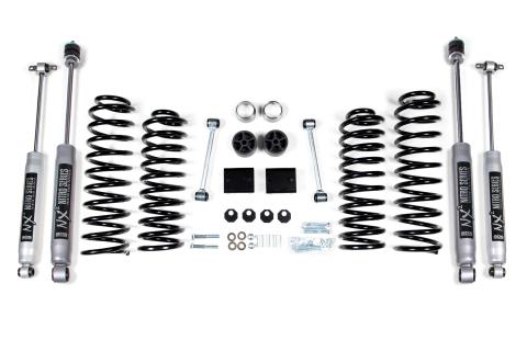 2 Inch Lift Kit Coil Spring Jeep Wrangler JK 12-18 4-Door Fox 2.0 Performance Shocks