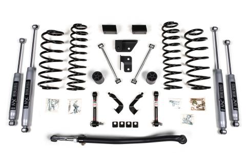 3 Inch Lift Kit Jeep Wrangler JL 18-24 4-Door Fox 2.0 Performance Shocks
