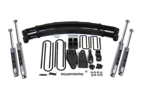 4 Inch Lift Kit Ford F250 TTB 80-86 4WD NX2 Nitro Shocks