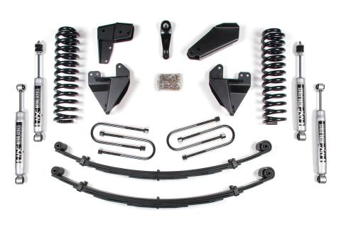 6 Inch Lift Kit w/ Radius Arm Ford F150/Bronco 80-96 4WD Block and Add A Leaf NX2 Nitro
