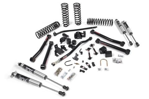 21-24 Jeep Wrangler JL 4xe 4 Door 2 Inch J-Konnect Suspension Lift Kit w/ Fox 2.0 Performance Series Shocks JSPEC