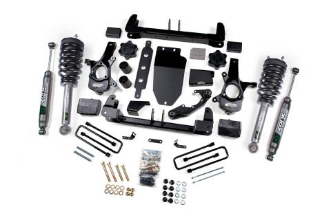 14-18 Chevrolet/GMC 1500 4WD 4.5 Inch Lift Kit Cast Steel Arms - Fox Zone Offroad