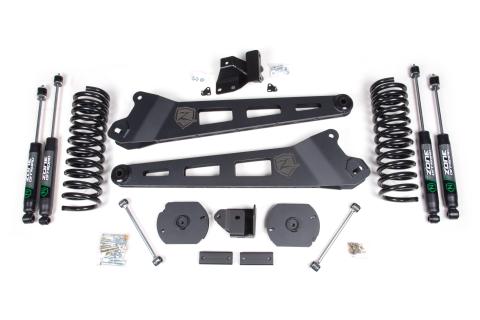 19-24 RAM 2500 3 Inch Radius Arm Lift Kit Fox Adventure Shocks Zone Offroad