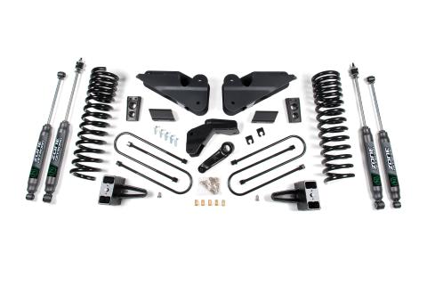 25-26 Ram 3500 (Diesel) 4 Inch Radius Arm Drop Suspension Lift Kit, 3 Inch Rear Lift, Block W/ Overload - Fox 2.0 Adventure Series Shocks Zone Offroad
