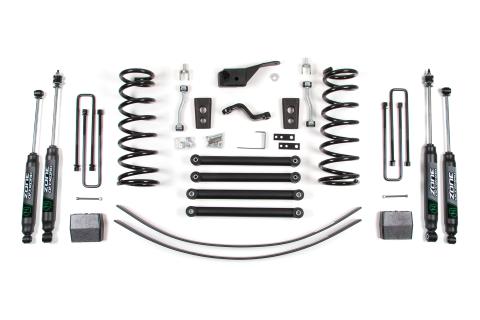 94-99 Dodge RAM 1500 5 Inch Coil Spring Lift Kit With Nitro Shocks Zone Offroad