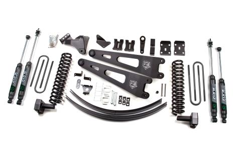 11-14 Ford F-250/F-350 Super Duty 6 Inch Lift Kit Gas With Overload With Nitro Shocks Zone Offroad