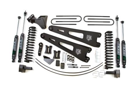 05-07 Ford F-250/F-350 Super Duty 6 Inch Lift Kit Gas With Nitro Shocks Zone Offroad