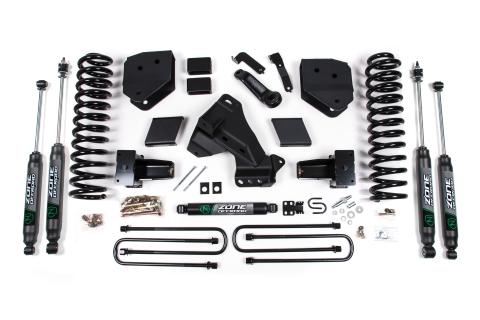 20-22 Ford F-250/F-350 Super Duty 5 Inch Lift Kit Fox Adventure Shocks Diesel Zone Offroad