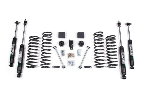 07-11 Jeep Wrangler JK 4WD 3 Inch Lift Kit With Nitro Shocks Zone Offroad