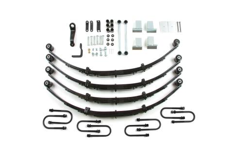 87-95 Jeep Wrangler YJ 4 Inch Leaf Spring Lift Kit With PS No Shocks Zone Offroad