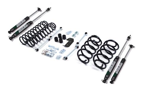 97-02 Jeep Wrangler TJ 3 Inch Coil Spring Lift Kit With Nitro Shocks Zone Offroad