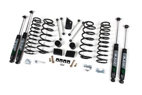 18-24 Jeep Wrangler JL 2 Door 3 Inch Lift Kit  With Fox Adventure Shocks Zone Offroad