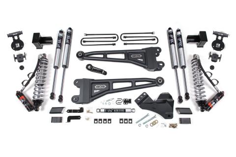 5 Inch Lift Kit w/ Radius Arm FOX 2.5 Coil-Over Conversion Performance Elite Ford F250/F350 Super Duty 23-24 4WD Diesel Block without Overload 2.5 Performance Elite 