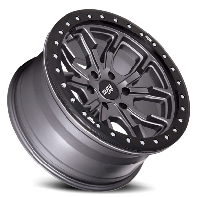 Dirty Life Race Wheels DT-1 9303 Satin Gunmetal 17X9 5-114.3 -12Mm 72.6Mm