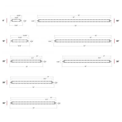 SR-Series PRO LED Light Spot/Driving Combo 30 Inch Black Housing RIGID Industries
