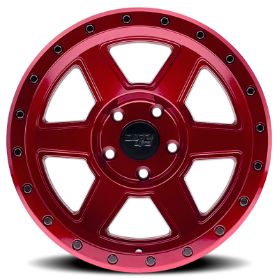 Dirty Life Race Wheels Compound 9315 Gloss Crimson Candy Red 17X9 5-127 -12Mm 78.1Mm