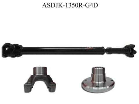 JK Rear 1350 CV Greaseable Driveshaft 4 Door Adams Driveshaft