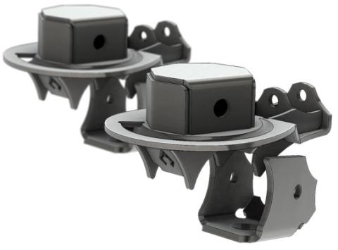Ultimate Coil Bracket 0 Degree LCA Brackets 3 Inch Tube Diameter Artec Industries