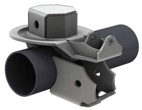 Ultimate Coil Bracket 10 Degree LCA Brackets 3 Inch Tube Diameter Artec Industries