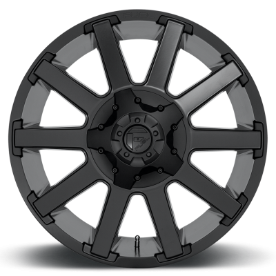 Aluminum Wheels 20X10 Contra D437 5 On 139.7/5 On 150 Matte Black 110.1 Bore -18 Offset 8 Spoke Fuel Off Road Wheels