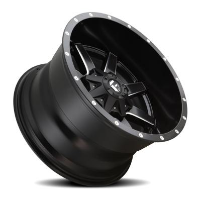 Aluminum Wheels 17X10 Maverick D538 5 On 114.3/5 On 127 Black/Milled 78.1 Bore -24 Offset Fuel Off Road Wheels