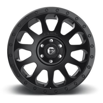 Aluminum Wheels 18X9 Vector D579 5 On 127 Matte Black 78.1 Bore 1 Offset Fuel Off Road Wheels
