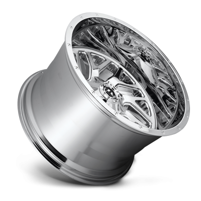 Aluminum Wheels 22X10 Triton D609 5 On 139.7/5 On 150 Chrome Plated 110.1 Bore -18 Offset Mesh Spoke Fuel Off Road Wheels