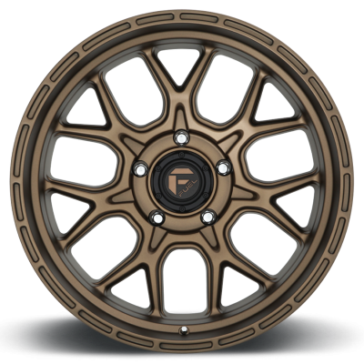 Aluminum Wheels 20X10 Tech D671 5 On 127 Matte Bronze 71.5 Bore -18 Offset 2 Lip Fuel Off Road Wheels